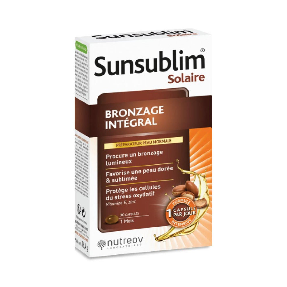 Nutreov SunSublim Solaire Bronzage Integral - 30 Capsules - Medaid