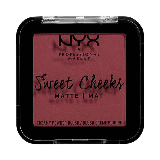 NYX Sweet Cheeks Creamy Powder Blush, Bang Bang - Medaid International