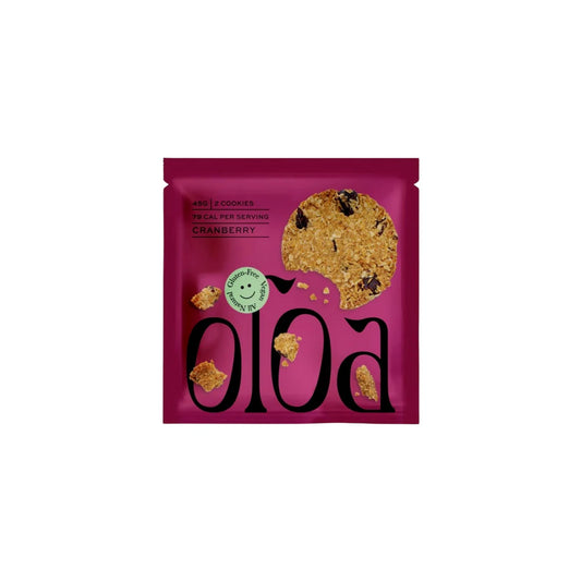 OLOA OAT COOKIE - CRANBERRIES - Medaid International