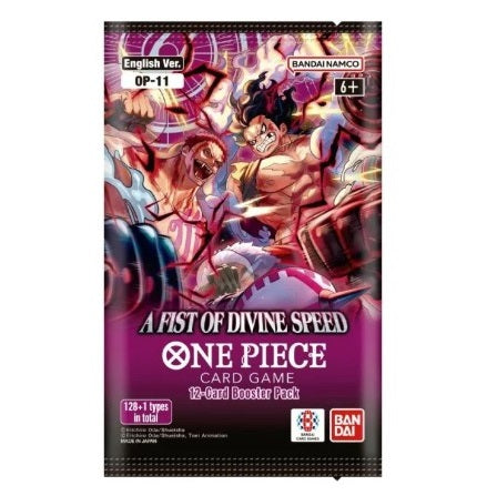 ONE PIECE CARD GAME - A Fist of Divine Speed OP-11 (24 PACKS) - EN - Medaid International