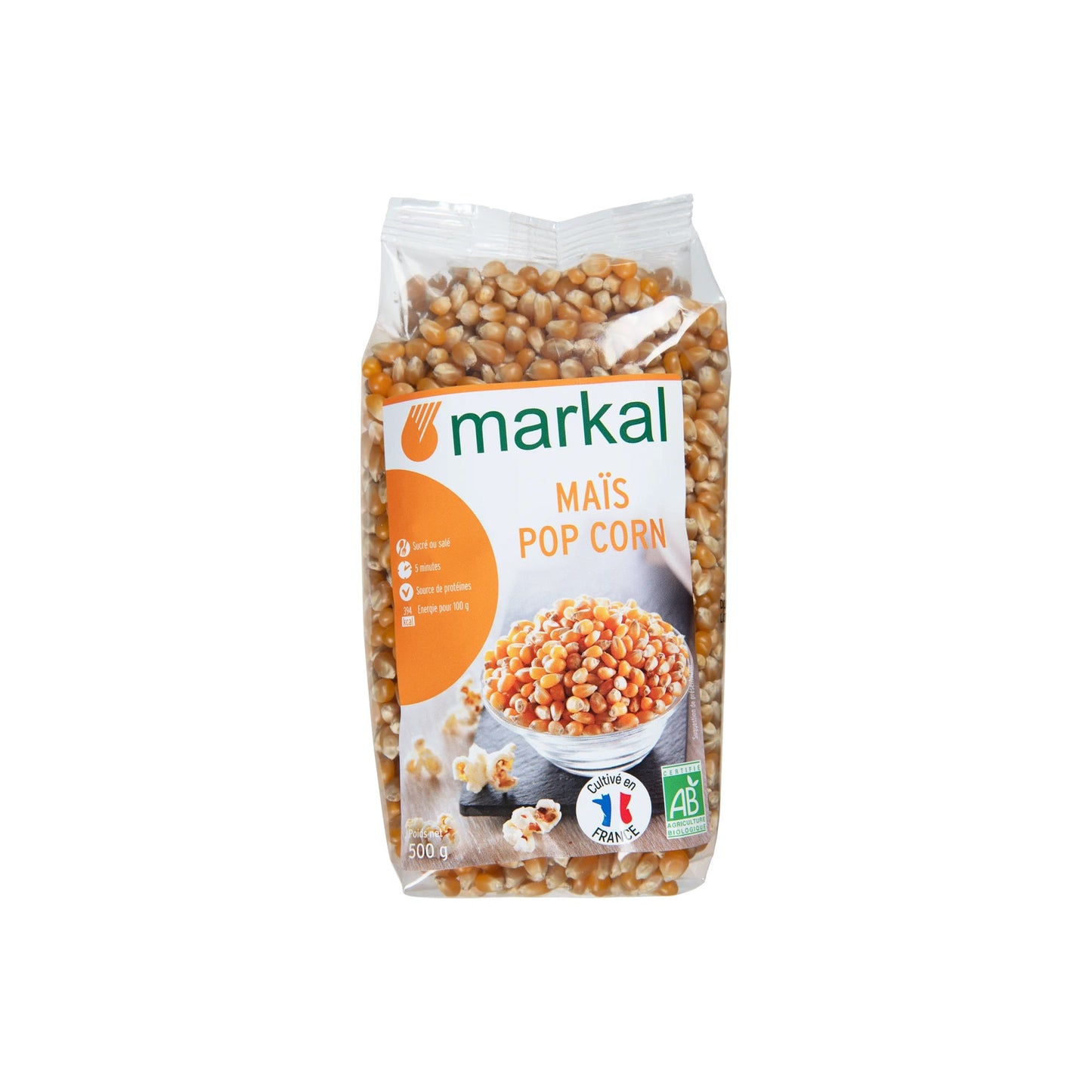 MARKAL ORGANIC POPCORN - Medaid International
