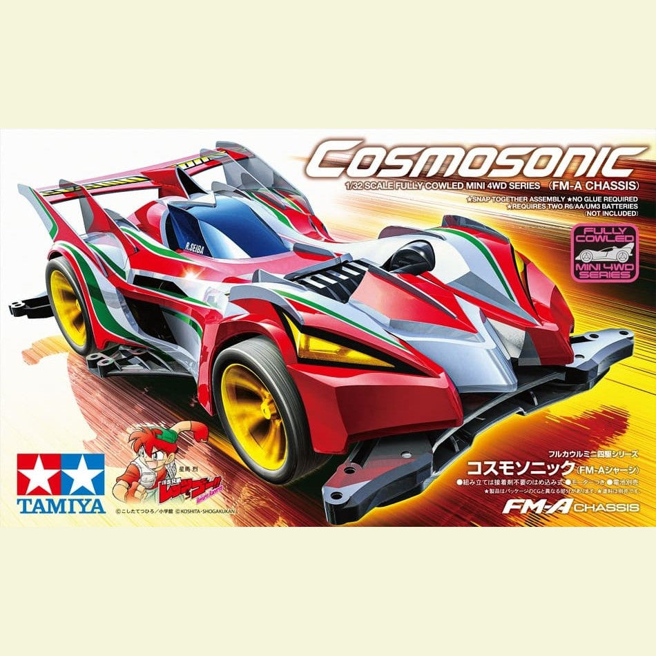 1/32 Fully Cowled Mini 4WD #54 Cosmosonic (FM-A Chassis) - Medaid International