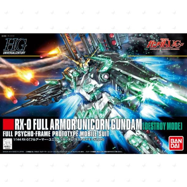 1/144 HGUC #178 Full Armor Unicorn Gundam Destroy Mode - Medaid International