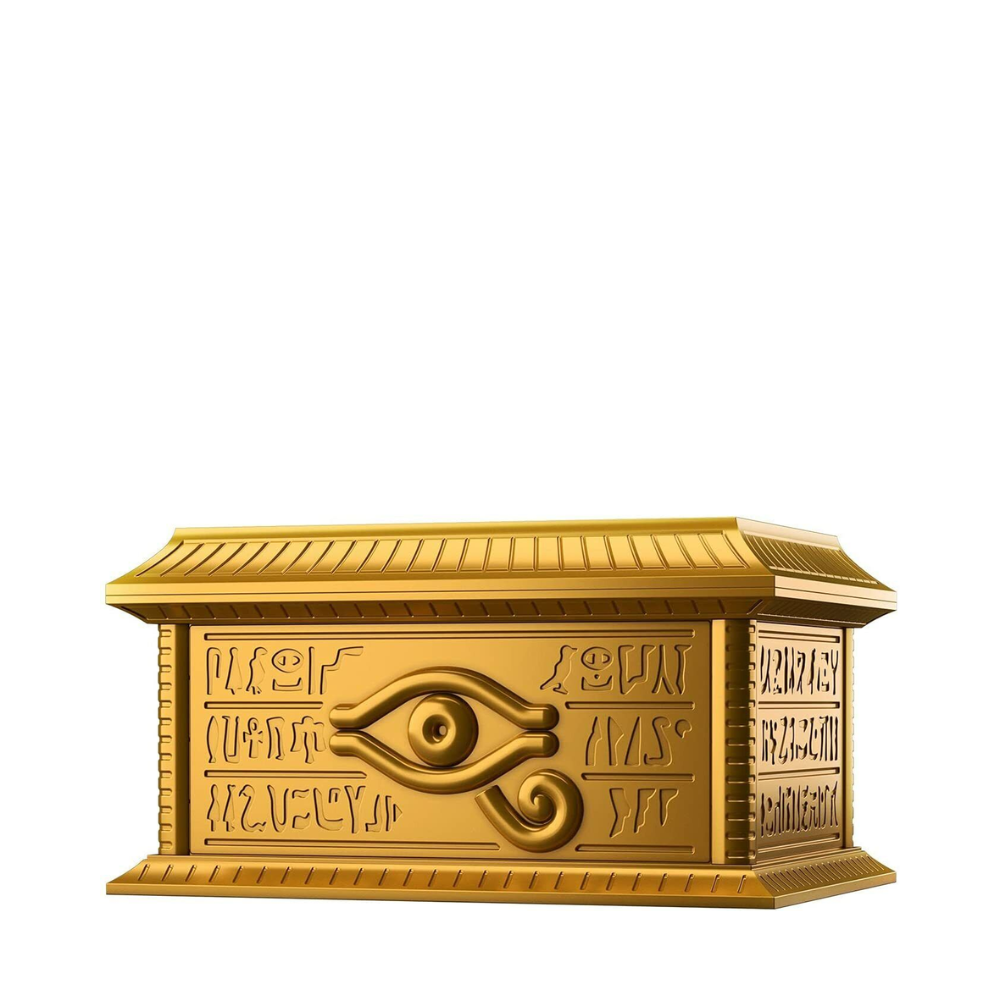 Bandai: Yu-Gi-Oh Gold Sarcophagus for Ultimagear Millennium Puzzle Model Kit - Medaid International