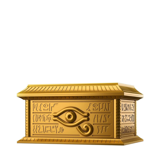 Bandai: Yu-Gi-Oh Gold Sarcophagus for Ultimagear Millennium Puzzle Model Kit - Medaid International