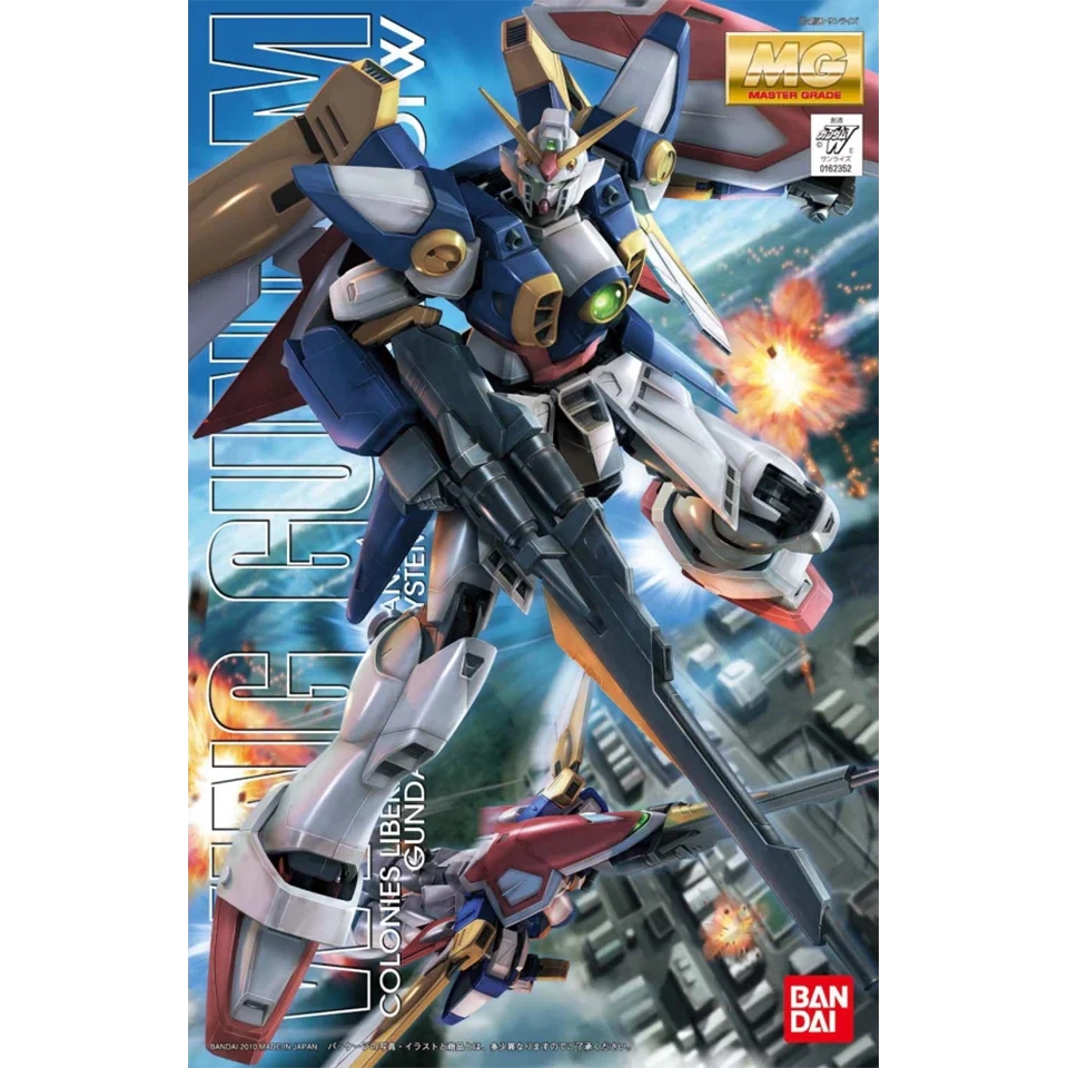 Gundam 1/100 MG Wing Gundam Gunpla Model Kit - Medaid International