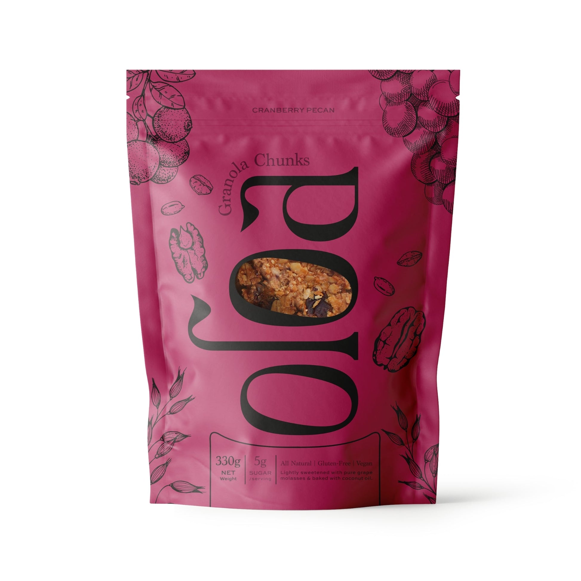 Cranberry Pecan Granola Chunks - Medaid International