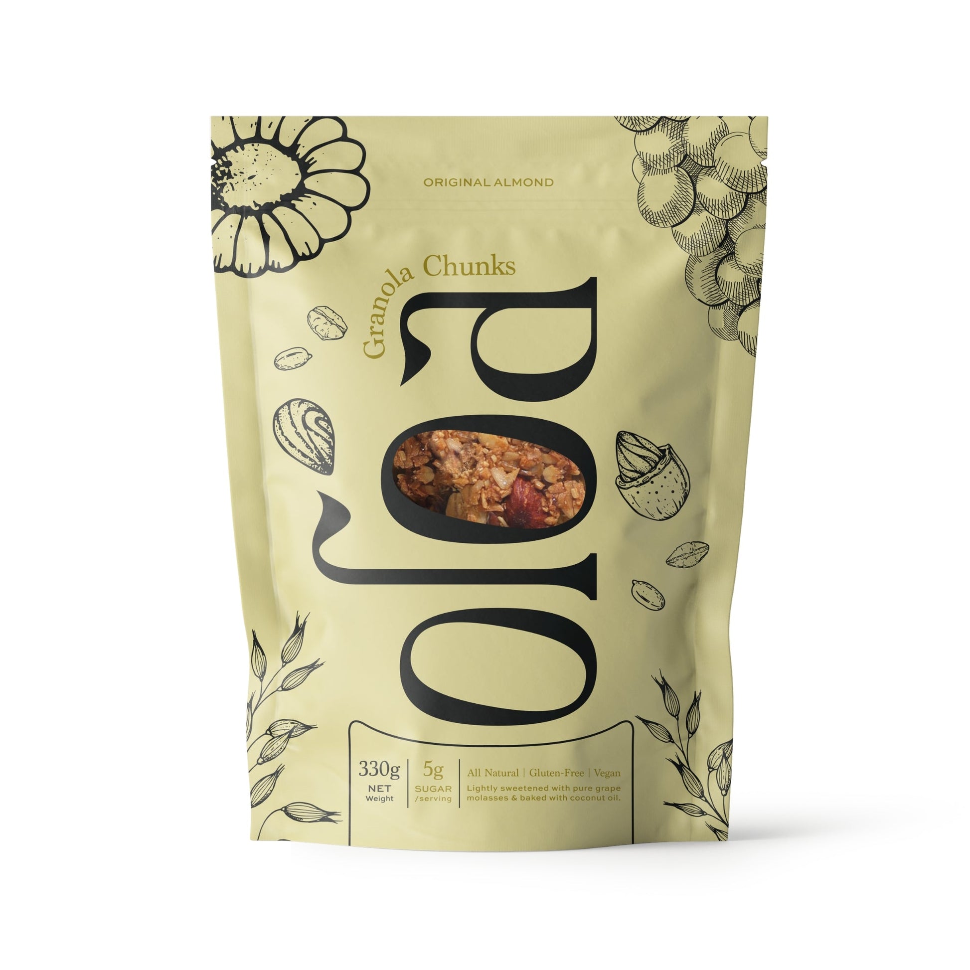 Original Almond Granola Chunks - Medaid International