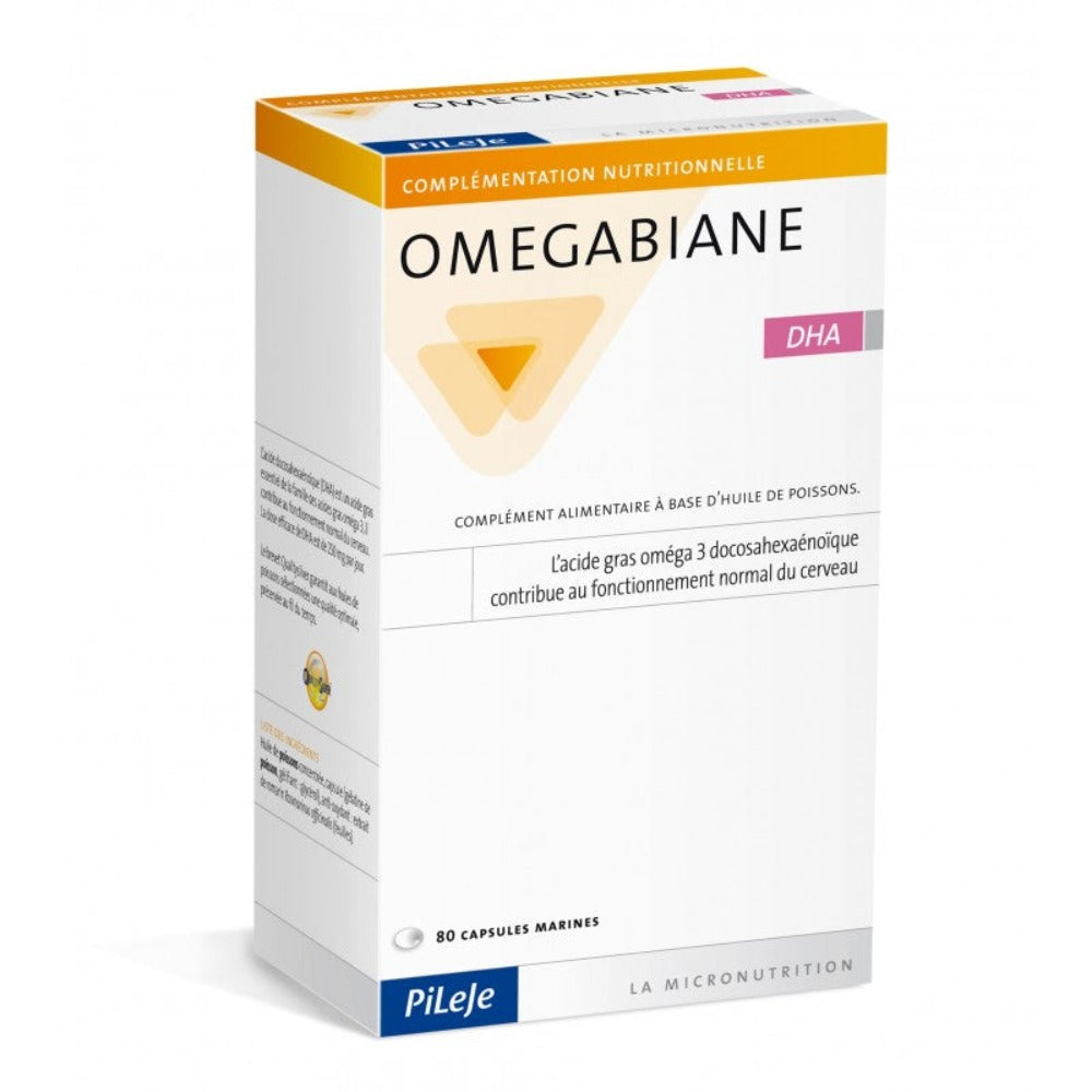 Omegabiane DHA 80 Capsules . PILEJE - Medaid