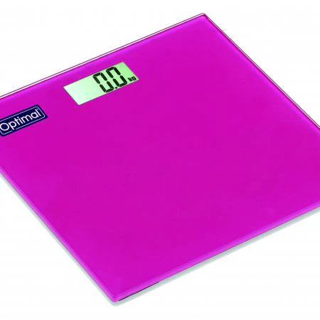 Optimal Electronic personal scale-Magnet pink - Medaid - Lebanon
