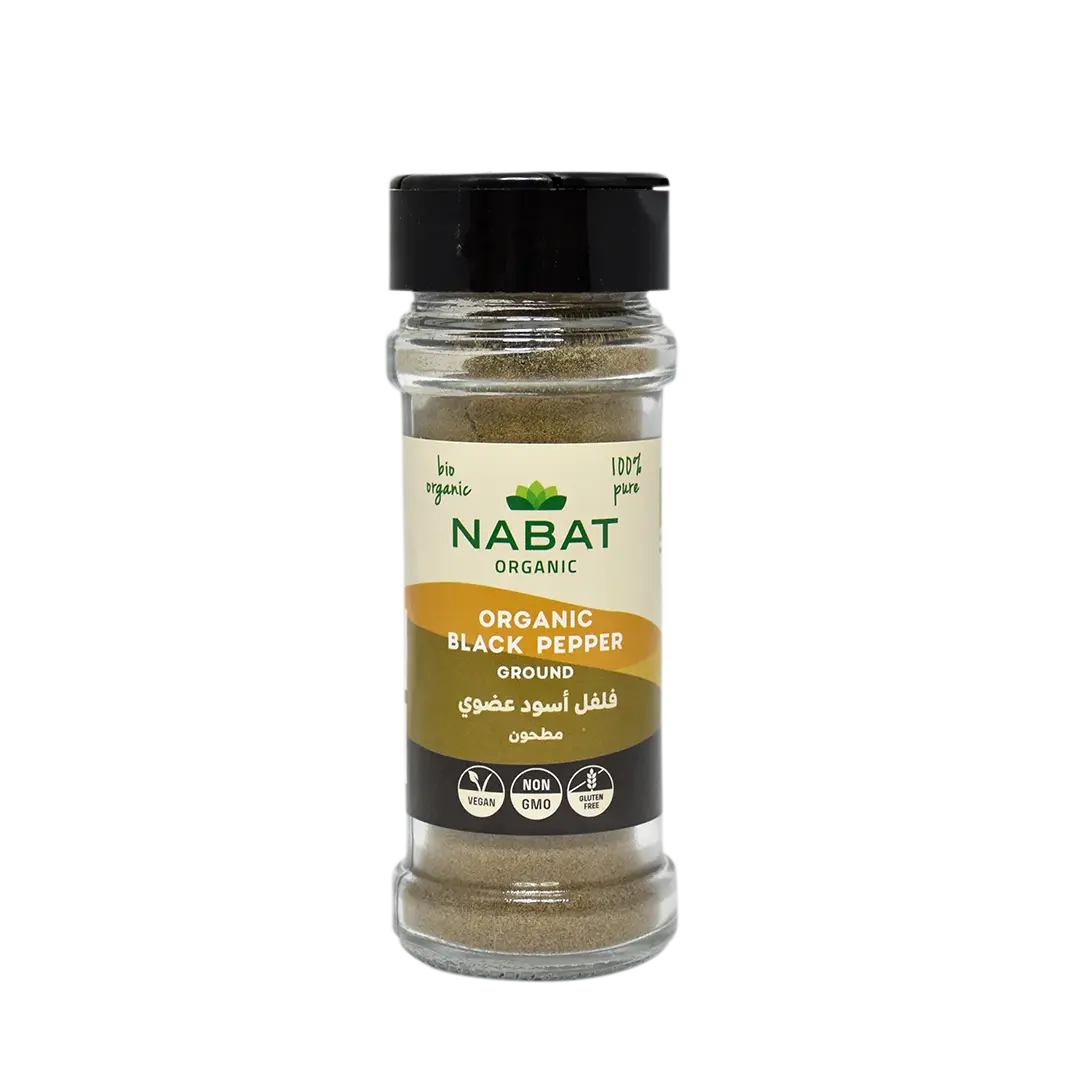 Organic Black Pepper - Ground - Medaid International