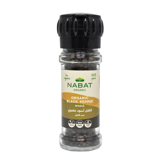 Organic Black Pepper Whole - Grinder - Medaid International