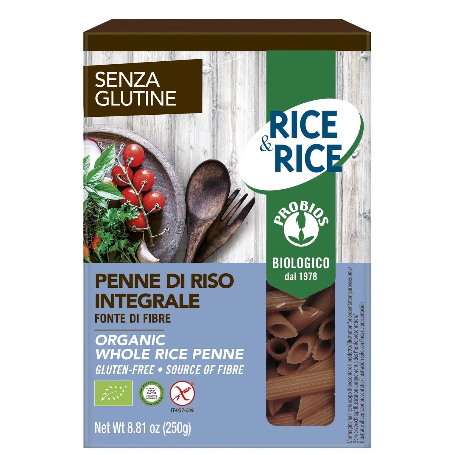 Organic Brown Rice Penne Gluten Free - Medaid International