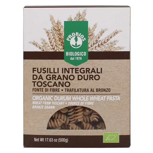 Organic Whole Wheat Spirals - Medaid International