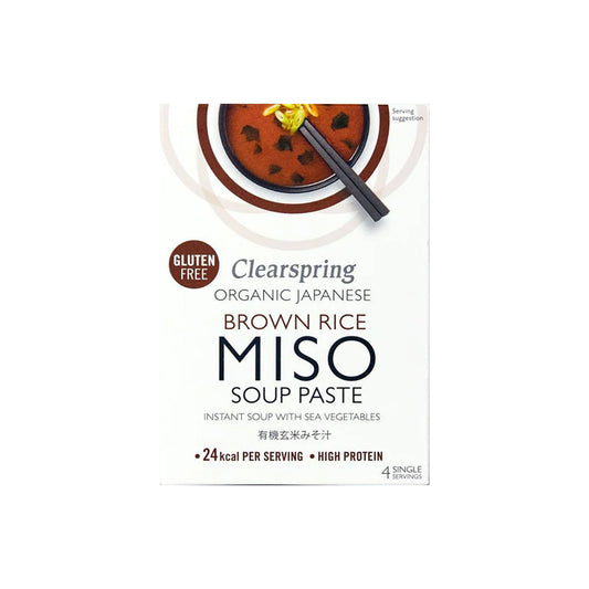 CLEARSPRING ORGANIC INSTANT BROWN RICE MISO SOUP PASTE - Medaid International