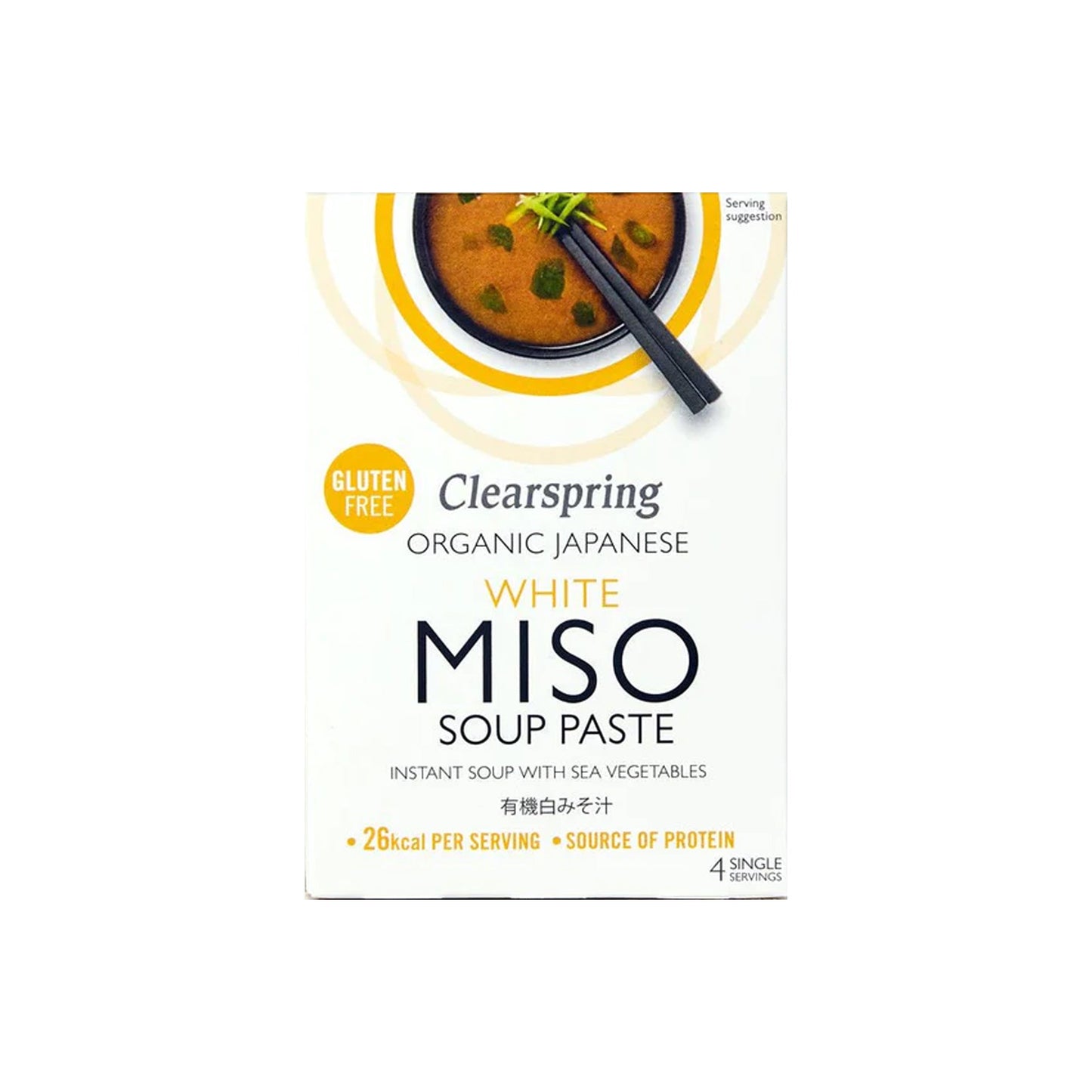 CLEARSPRING ORGANIC INSTANT WHITE MISO SOUP PASTE - Medaid International