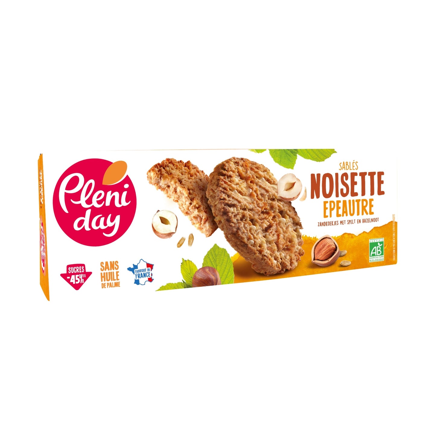 Organic Sablés Hazelnut Spelt - Medaid International