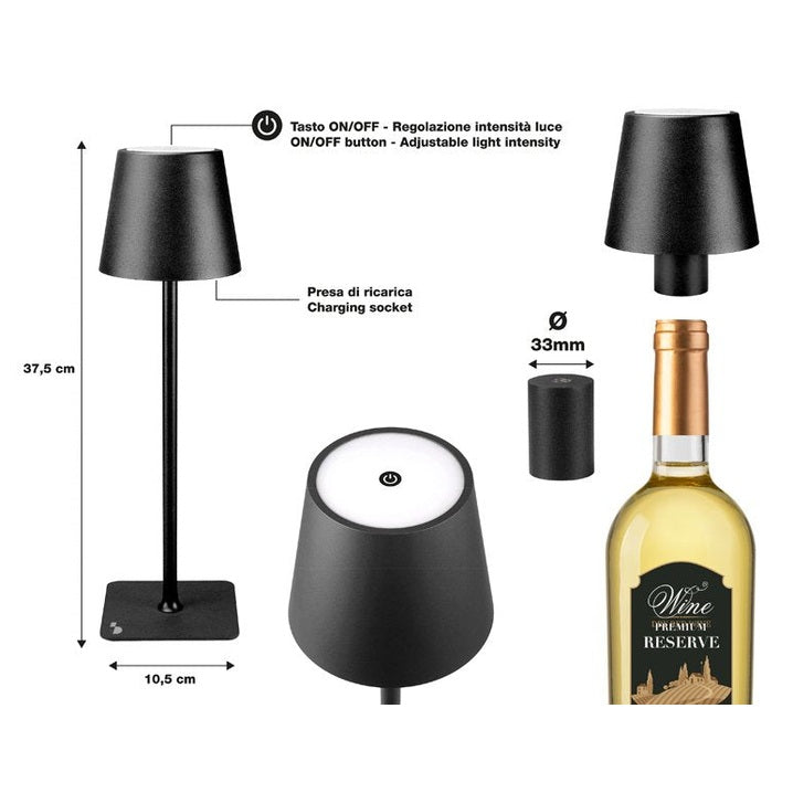 Rechargeable Table Lamp 2 In 1 - Medaid International
