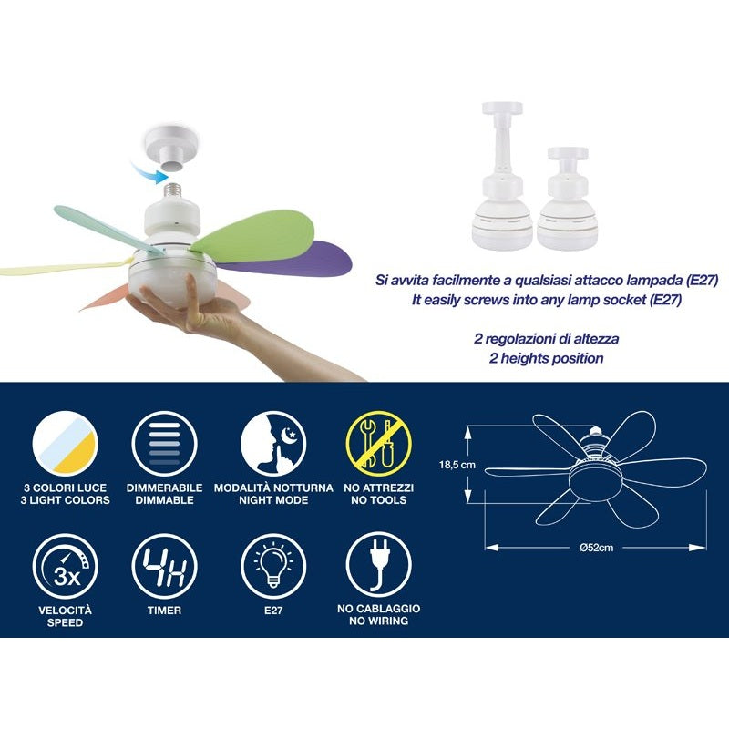 Ceiling Fan, 40W, Lighting & Ventilation - Medaid International