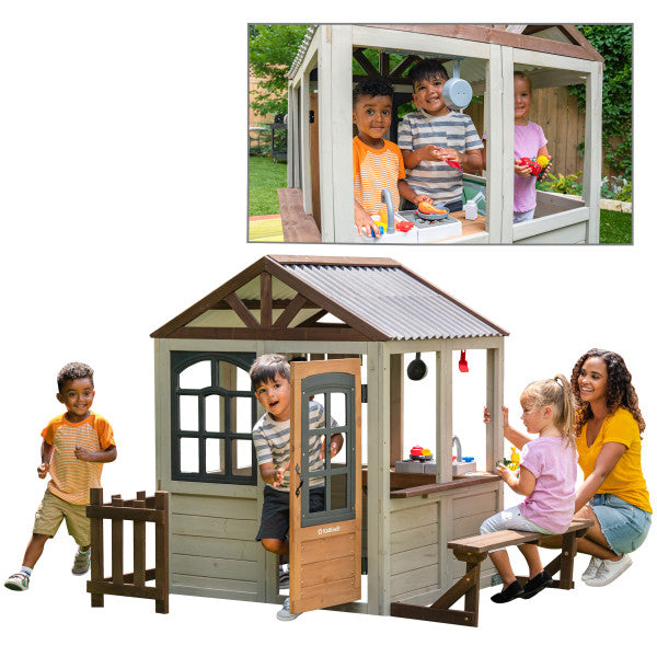 Pioneer Cottage Playhouse By Kidkraft - Medaid International