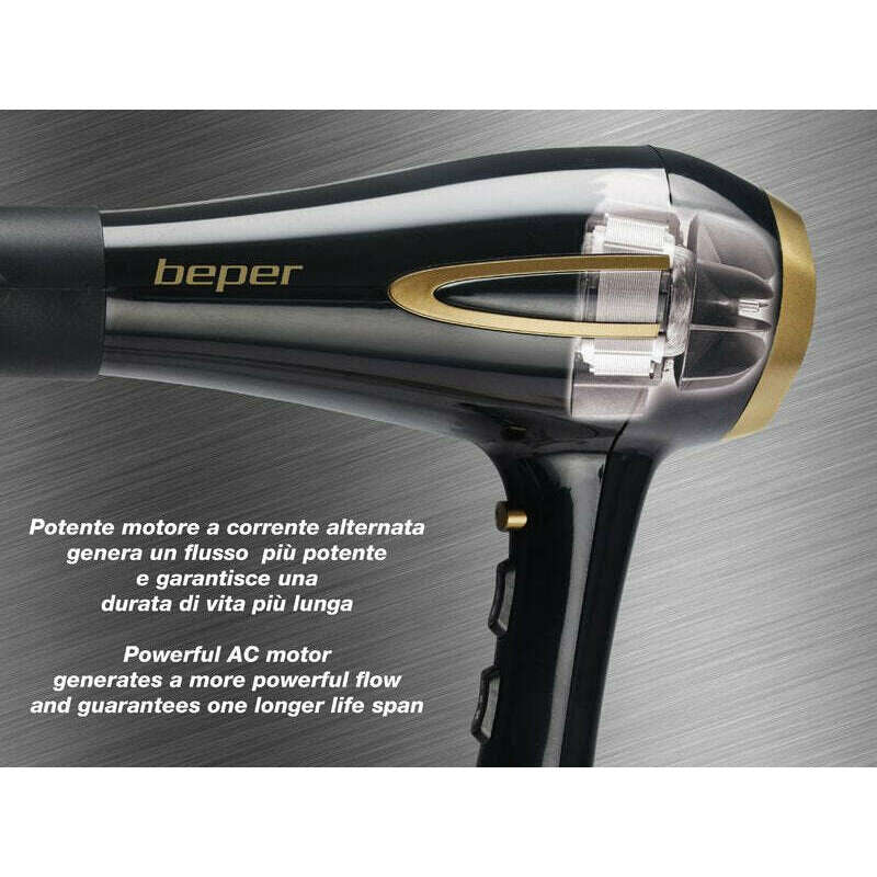 Hair dryer with professional 2200W AC motor - Medaid International