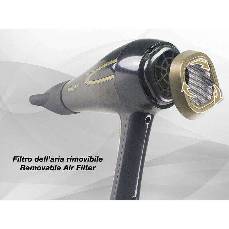 Hair dryer with professional 2200W AC motor - Medaid International