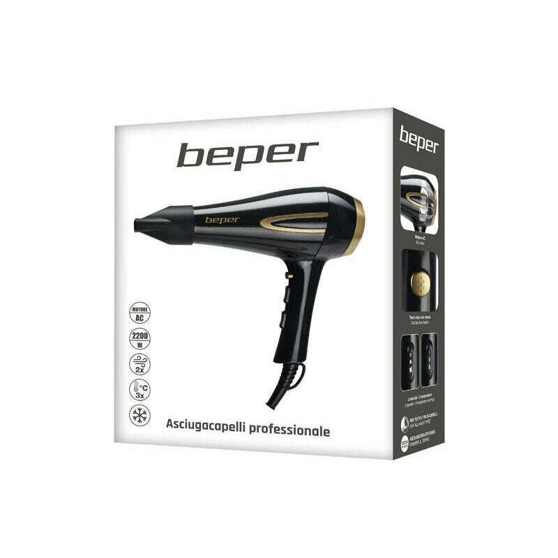 Hair dryer with professional 2200W AC motor - Medaid International