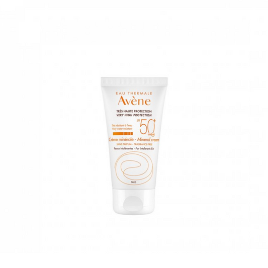 Avene Mineral Cream Sunscreen SPF 50+ - Medaid - Lebanon