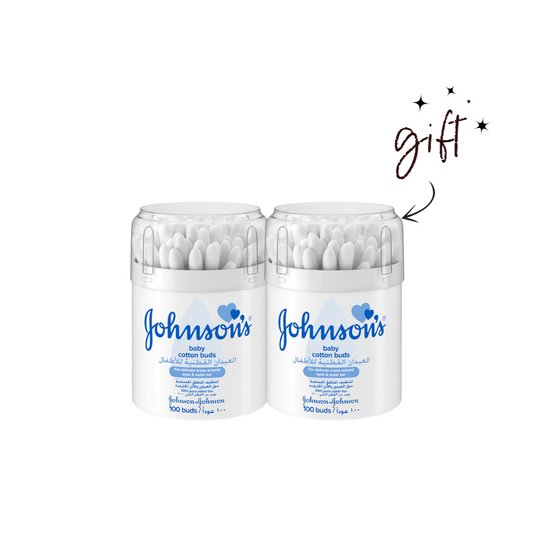 Johnson's Baby Cotton Buds 100s Offer 1+ 1 For Free - Medaid - Lebanon