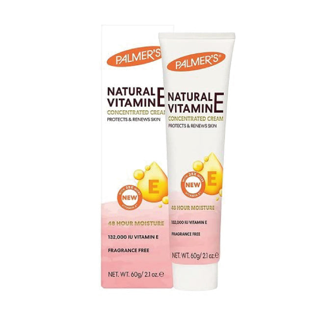 NATURAL VITAMIN E CREAM 2.1OZ - Medaid