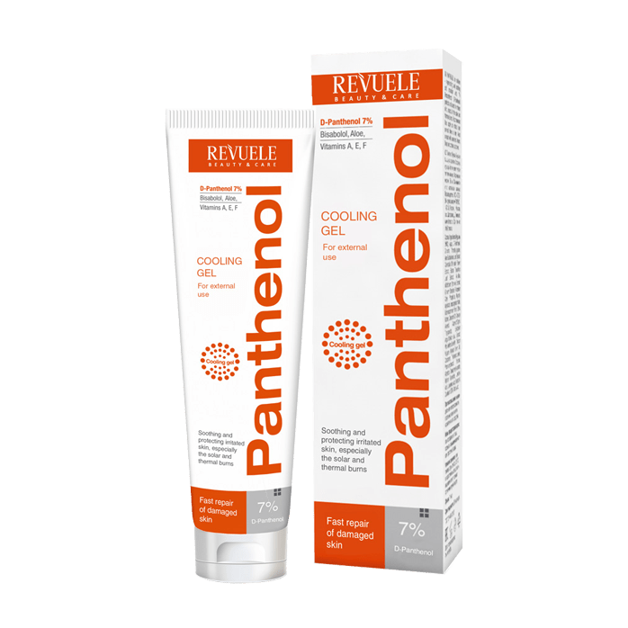 Revuele Panthenol Cooling Gel For Solar And Thermal Burns, 75ml - Medaid - Lebanon