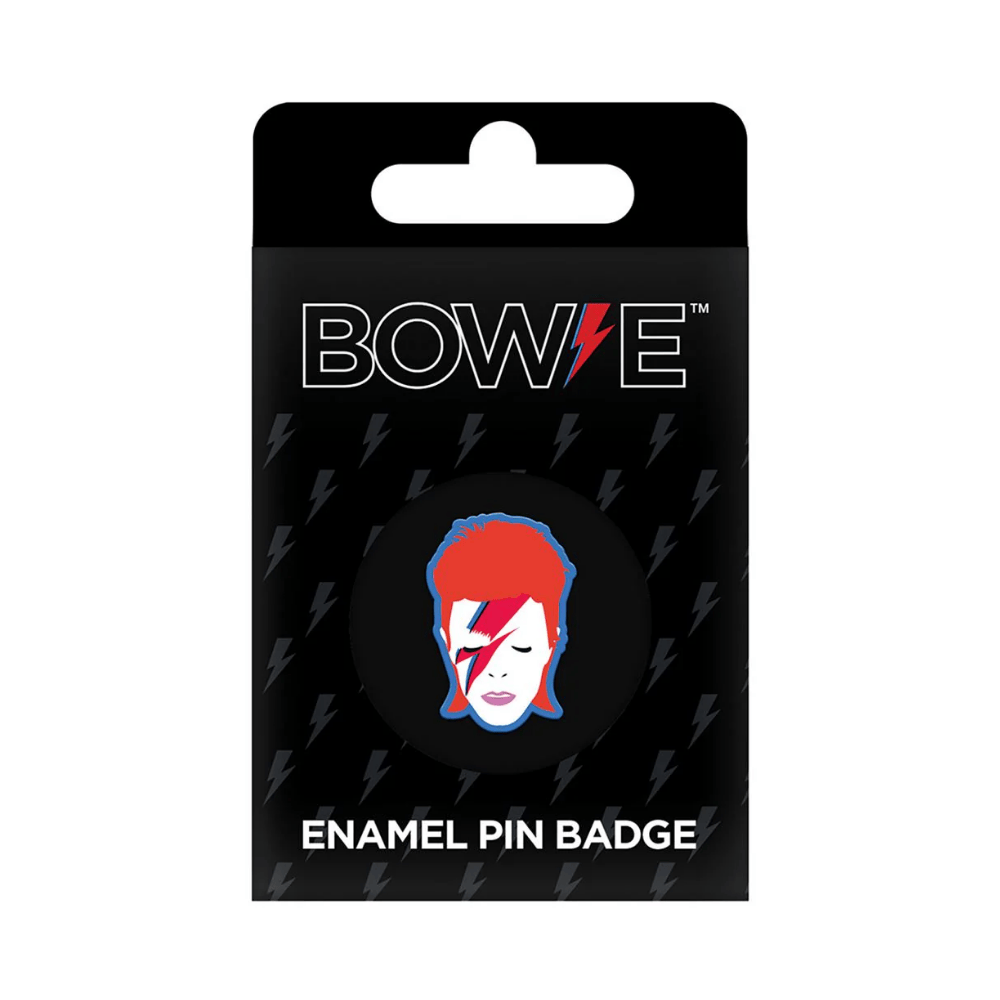 DAVID BOWIE - ALADDIN SANE (PIN BADGES) By Pyramid - Medaid International