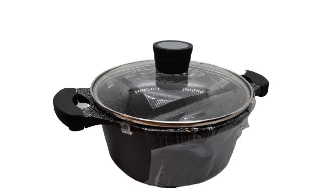 Pedrini MagmaStone Induction Saucepan With Lid √∏ 28CM - Medaid International