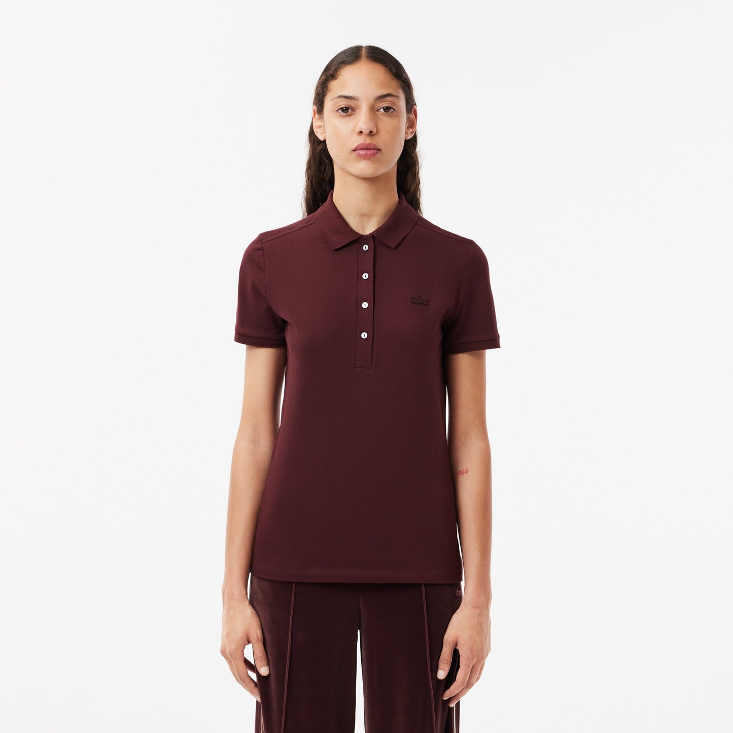 buy-l-12-d-slim-fit-stretch-mini-pique-polo-shirt-pf5462-bzd-lebanon - Medaid