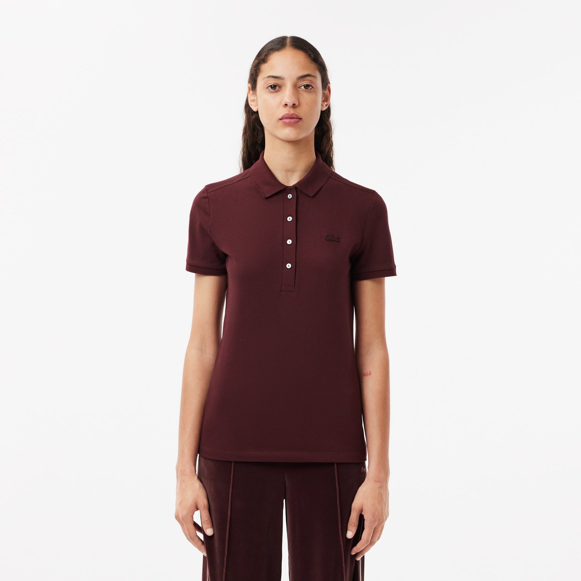 buy-l-12-d-slim-fit-stretch-mini-pique-polo-shirt-pf5462-bzd-lebanon - Medaid