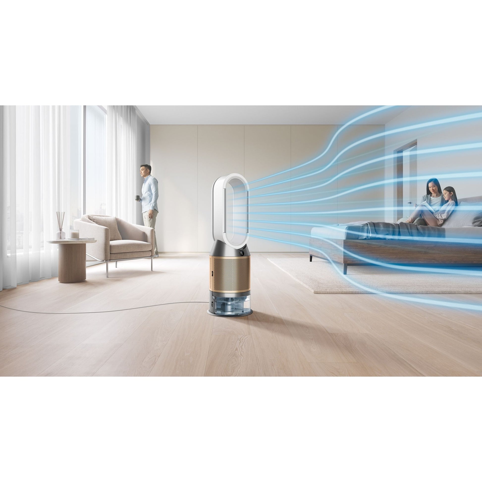 Dyson Purifier Humidify+Cool Formaldehyde (White/Gold) - Medaid International