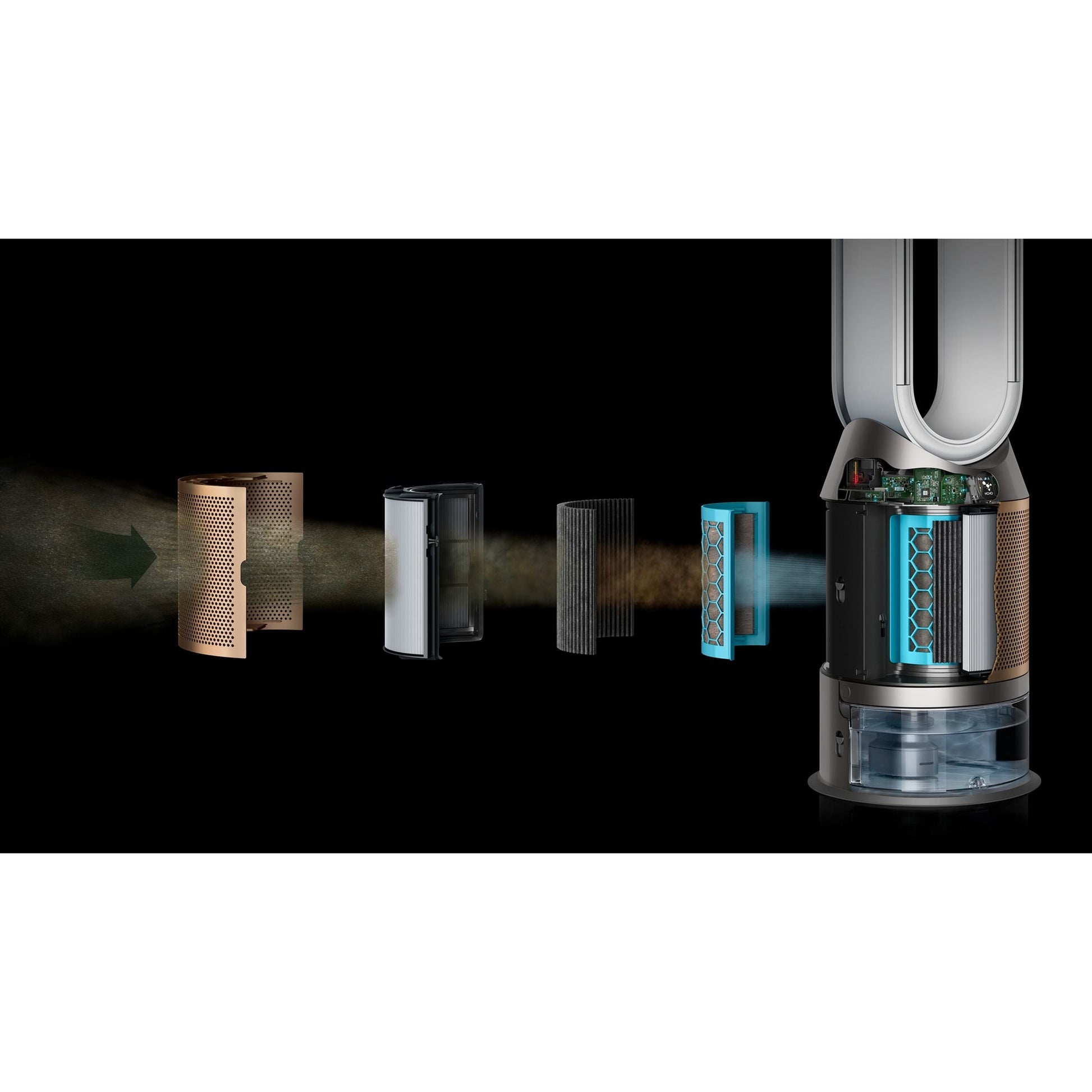 Dyson Purifier Humidify+Cool Formaldehyde (White/Gold) - Medaid International