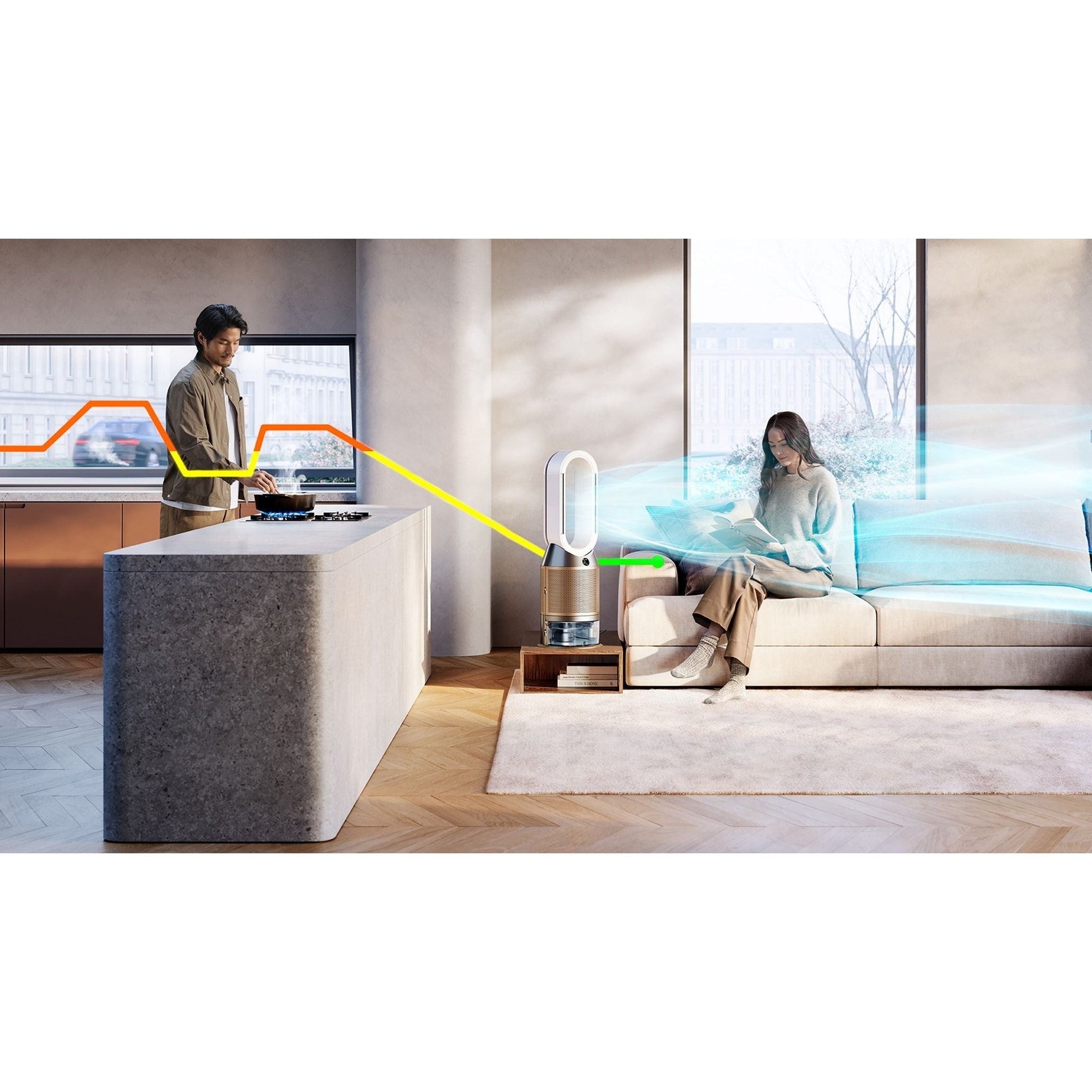 Purifier Humidify+Cool PH2 De-NOx (PH05) - Medaid International