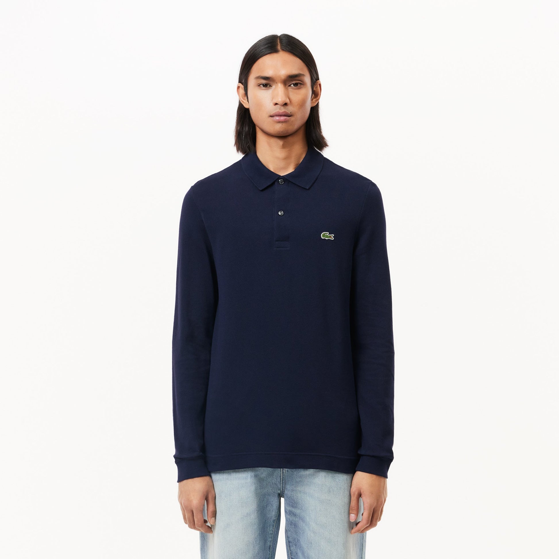 buy-slim-fit-long-sleeved-l-12-12-polo-shirt-ph4013-166-lebanon - Medaid