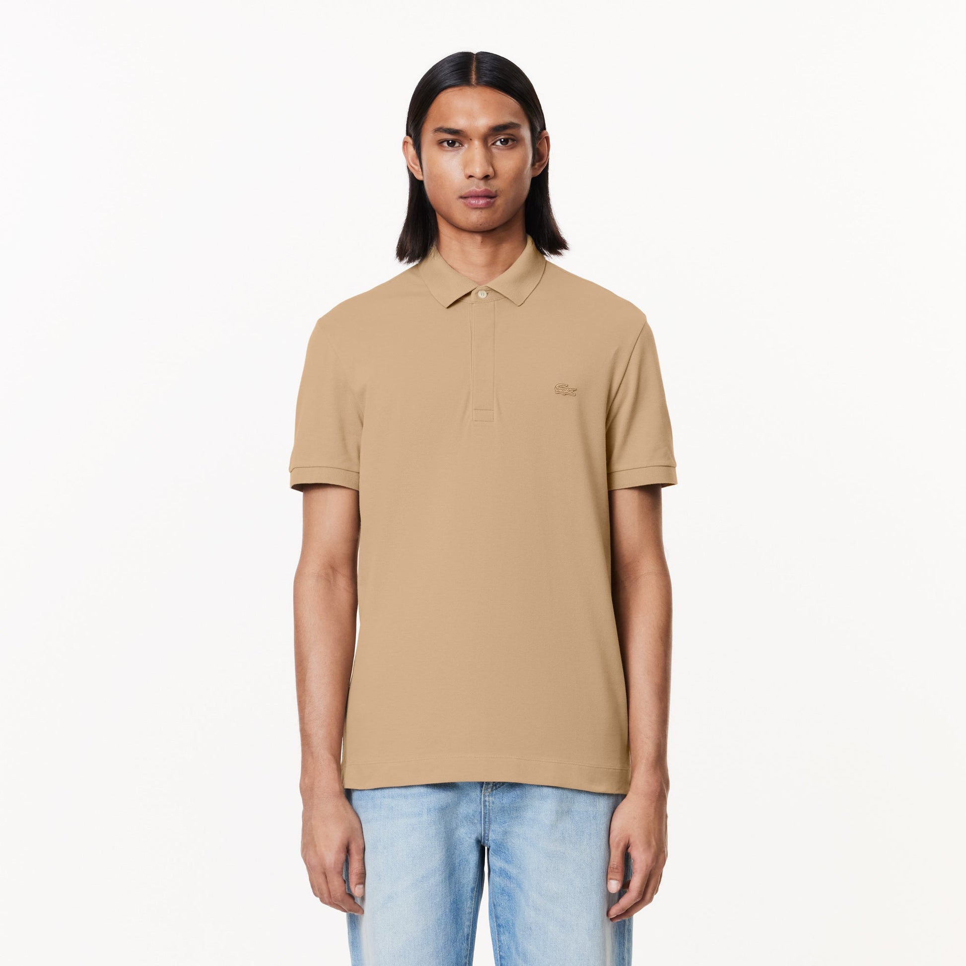 buy-regular-fit-paris-stretch-pique-polo-shirt-ph5522-02s-lebanon - Medaid