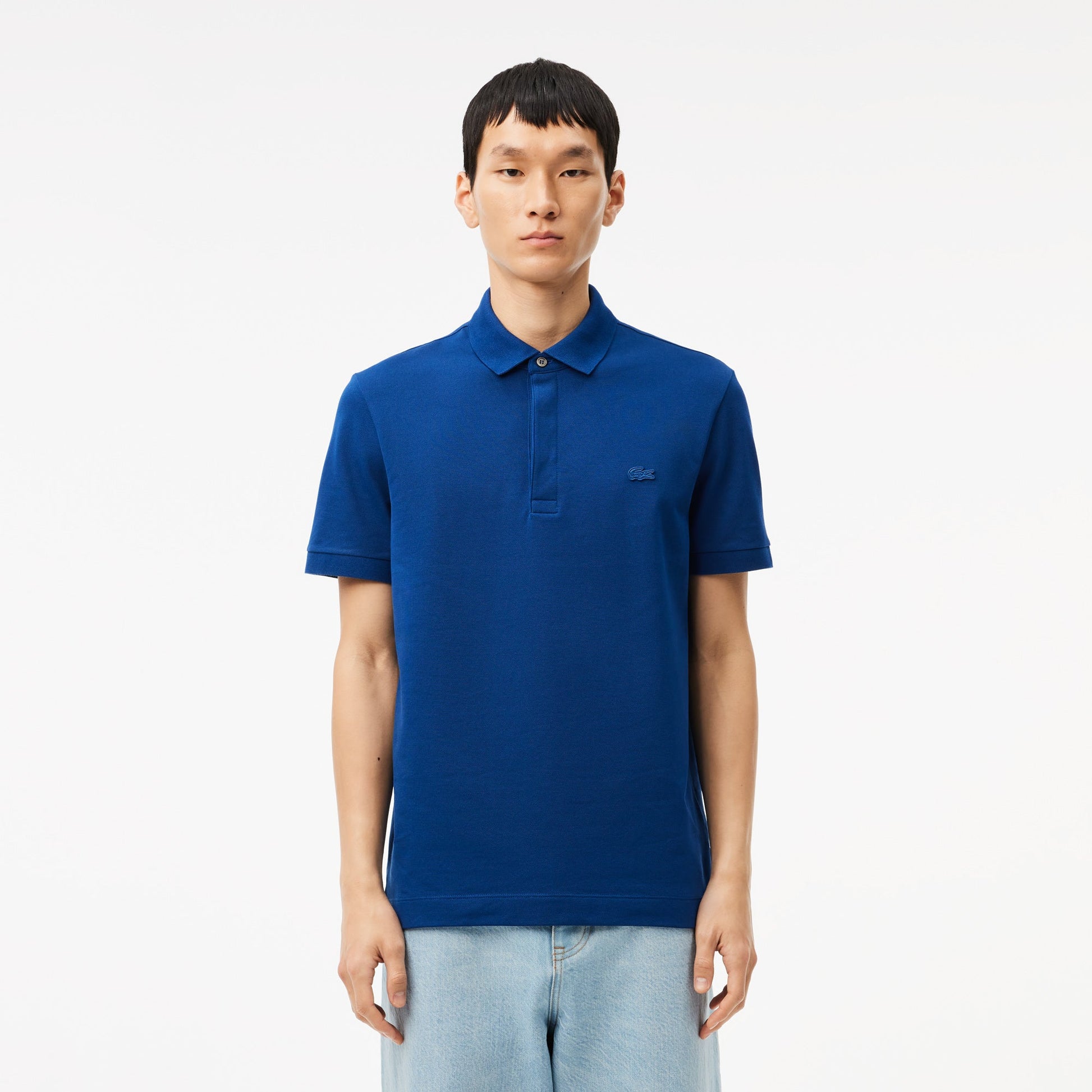 buy-regular-fit-paris-stretch-pique-polo-shirt-ph5522-hbm-lebanon - Medaid