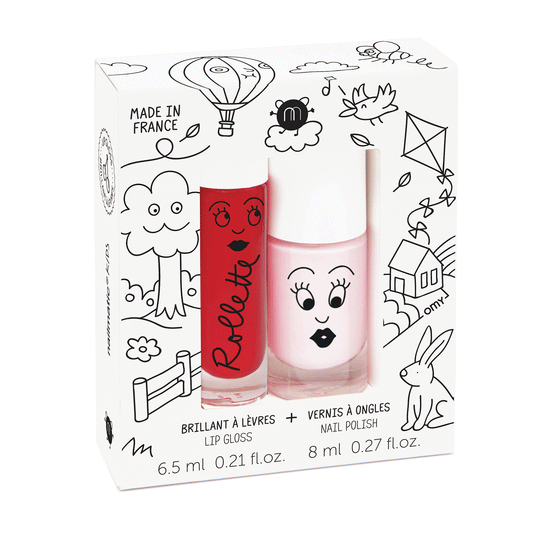 Nailmatic - Duo Kids Cottage Cherry - Medaid