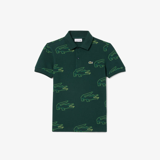 buy-crocodile-print-pique-polo-shirt-pj5663-dcj-lebanon - Medaid