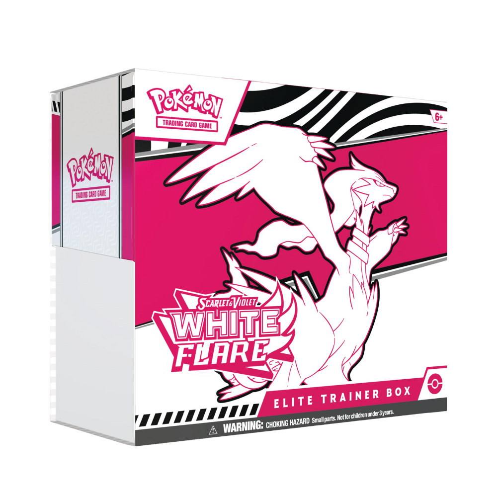 Pokemon TCG : Scarlet & Violet 10.5 White Flare Elite Trainer Box - Medaid International