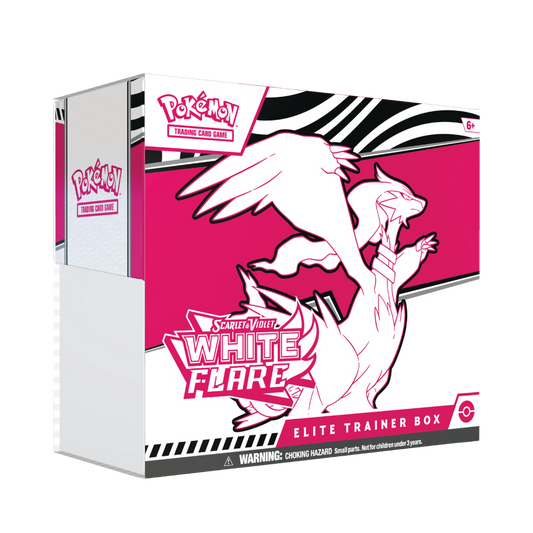Pokemon TCG : Scarlet & Violet 10.5 White Flare Elite Trainer Box - Medaid International