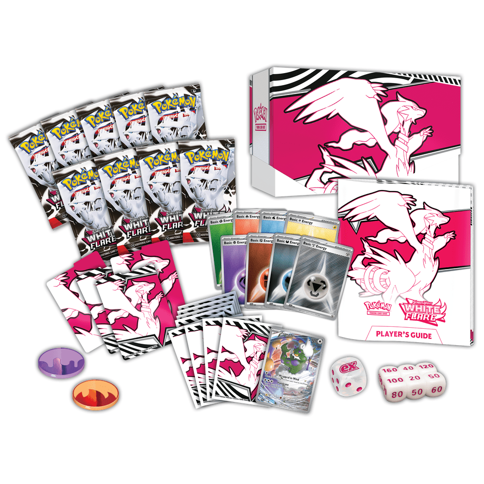Pokemon TCG : Scarlet & Violet 10.5 White Flare Elite Trainer Box - Medaid International
