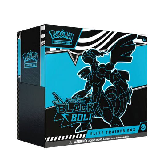 Pokemon TCG : Scarlet & Violet 10.5 Black Bolt Elite Trainer Box - Medaid International