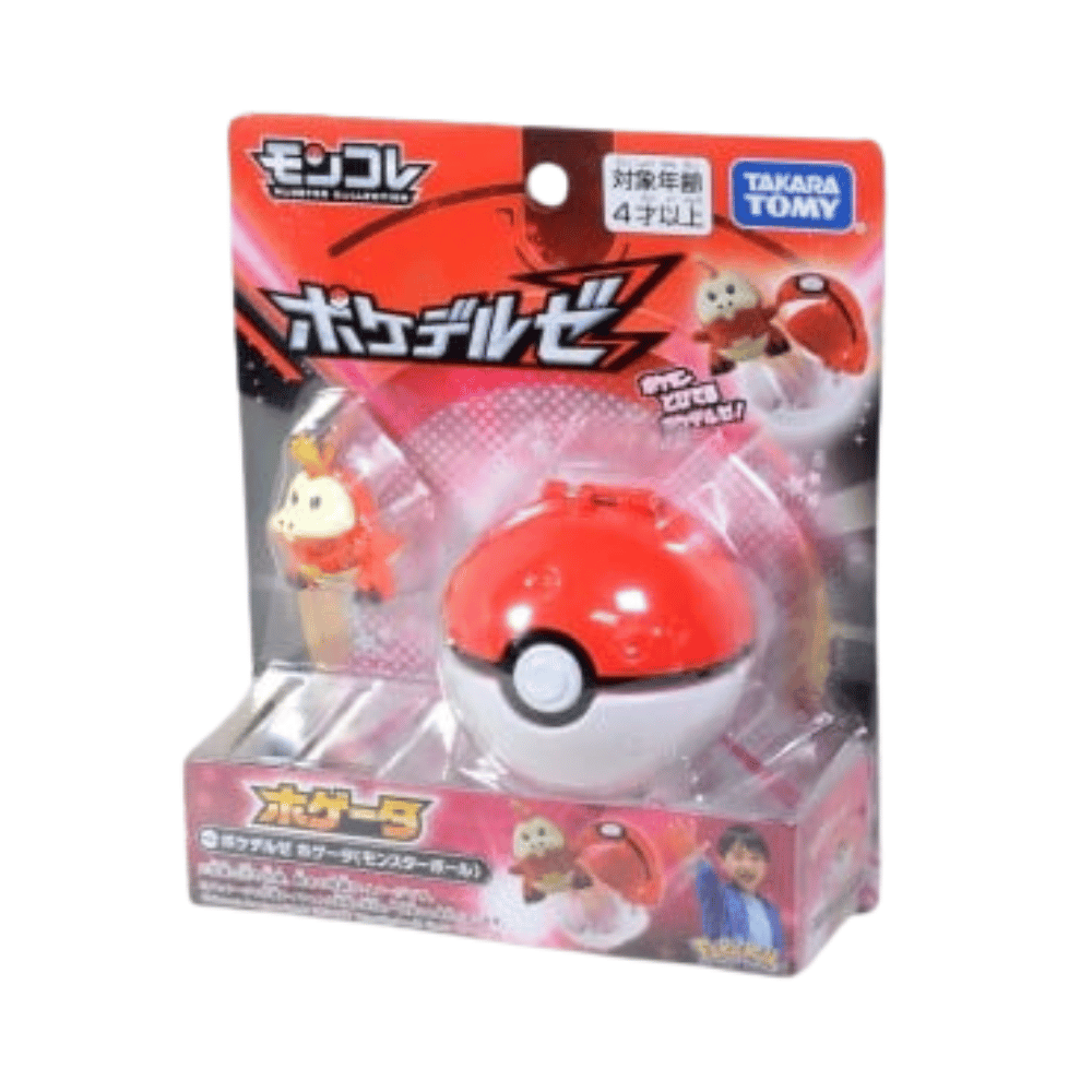 Pokemon Del-Z Fuecoco (Poke Ball) By Takara Tomy - Medaid International