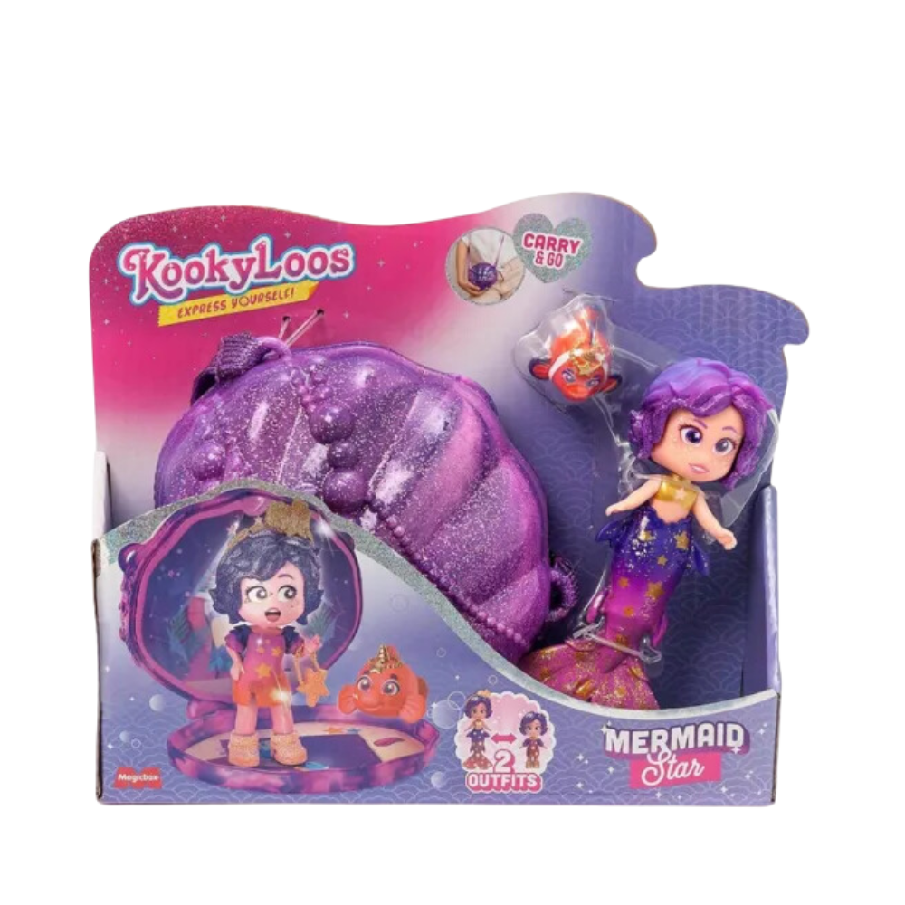 KookyLoos - Kooky Mermaids Star Play Set - Medaid International
