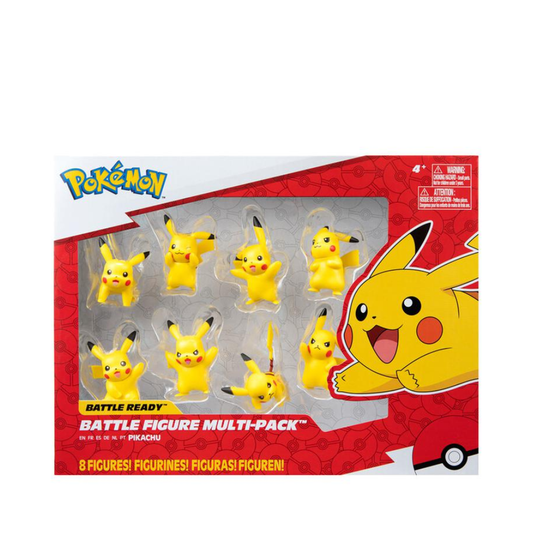 POKEMON BATTLE FIGURE PICKACHU 8 PACK 2" - Medaid International